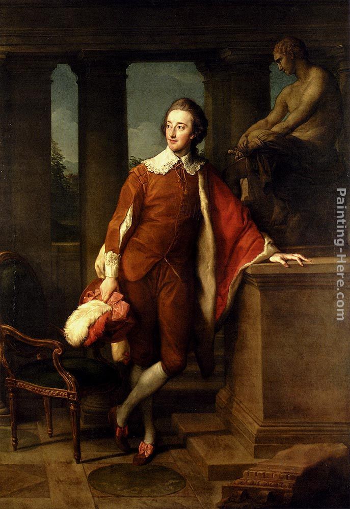Pompeo Girolamo Batoni Portrait Of Anthony Ashley-Cooper, 5th Earl Of Shaftesbury (1761-1811)